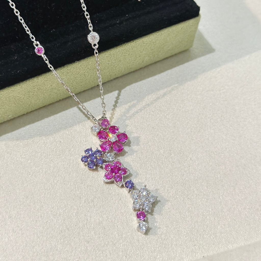 18K Celestial Folie Des Pr̩s Pendant Necklace