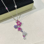 18K Celestial Folie Des Pr̩s Pendant Necklace