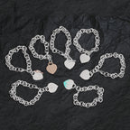 18K Celestial T Heart Tag Bracelet