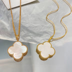 18K Celestial Magic Alhambra One Motif Pearl Necklace