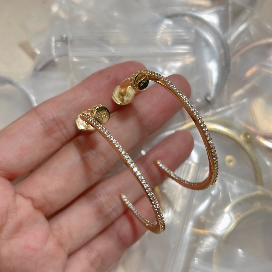 18K Celestial Juste Un Clou Diamonds Earrings