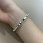 18K Celestial T Venetian Link Bracelet