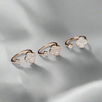 18K Celestial Magic Alhambra Diamond Ring