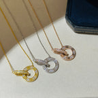 18K Celestial Love Diamonds Necklace