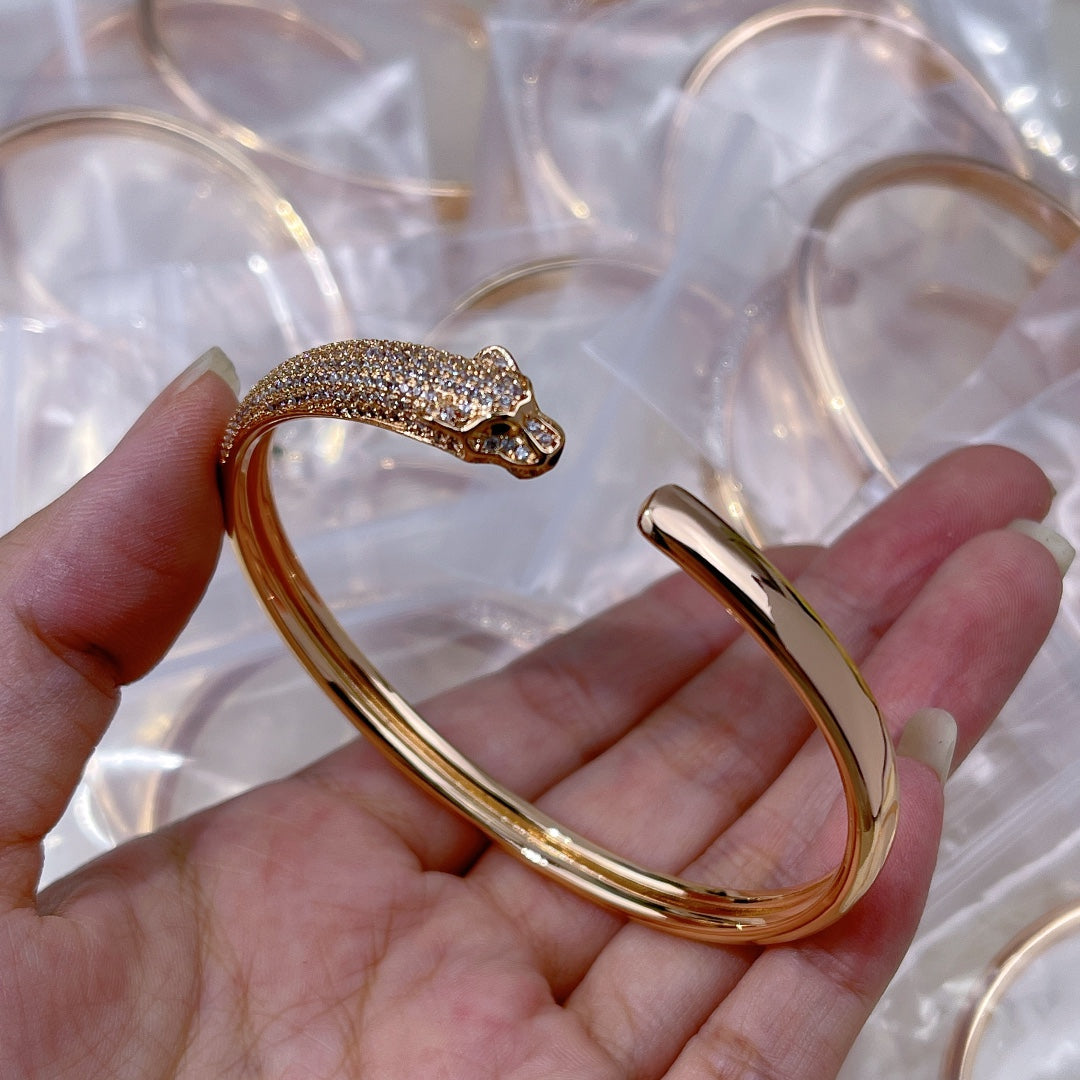 18K Celestial Panth̬re De Diamonds Bracelet