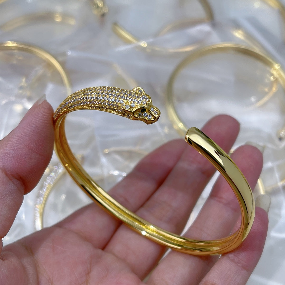18K Celestial Panth̬re De Diamonds Bracelet