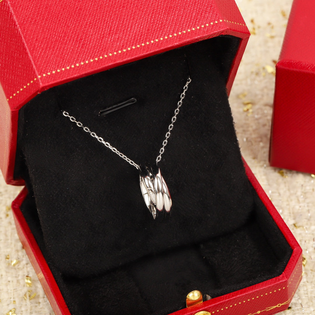 18K Celestial Trinity Necklace