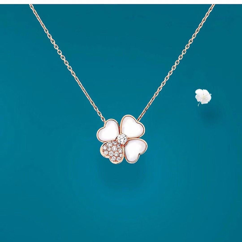 18K Celestial Cosmos Clip pendant Necklace