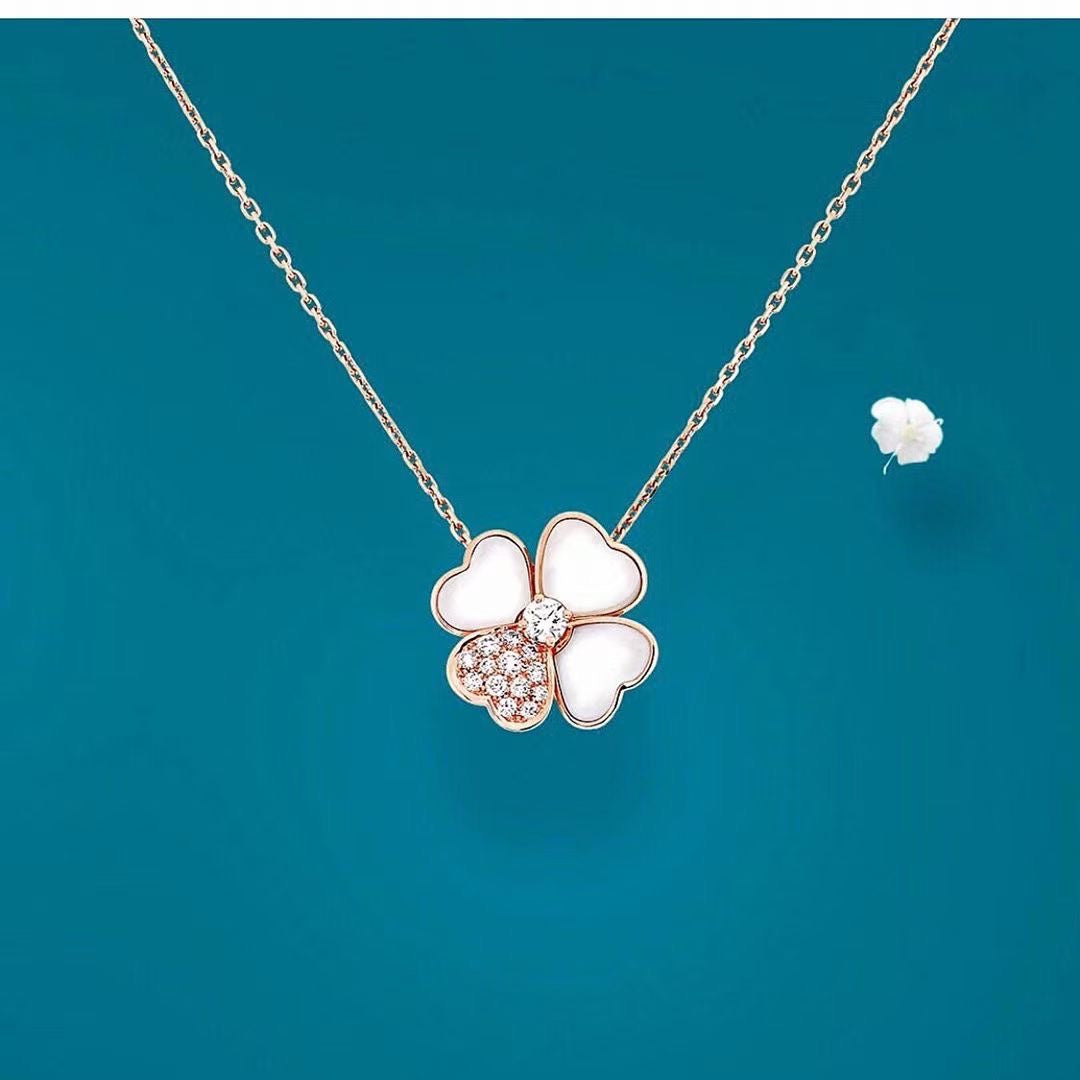18K Celestial Cosmos Clip pendant Necklace