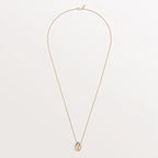 18K Celestial Trinity Cushion Necklace