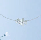 18K Celestial Frivole Clover Clover Necklace