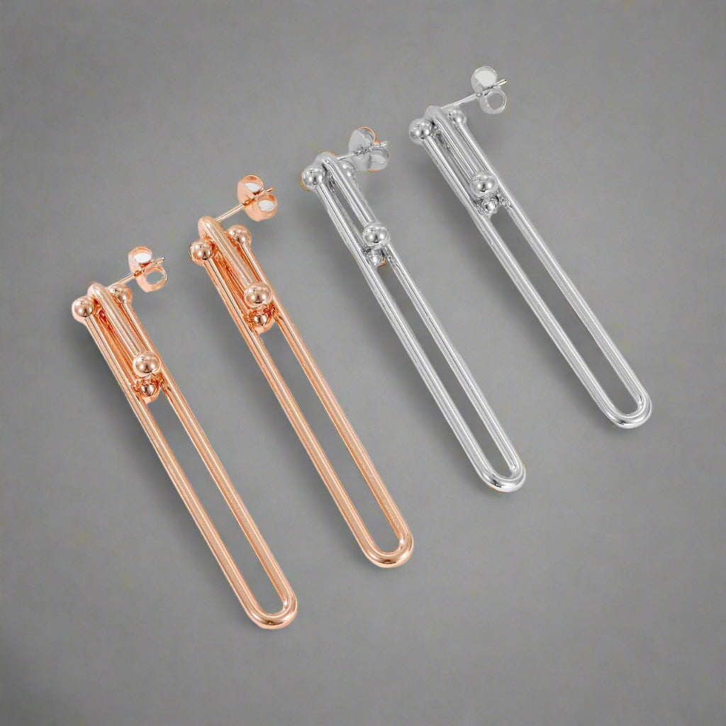 18K Celestial T HardWear Link Earrings