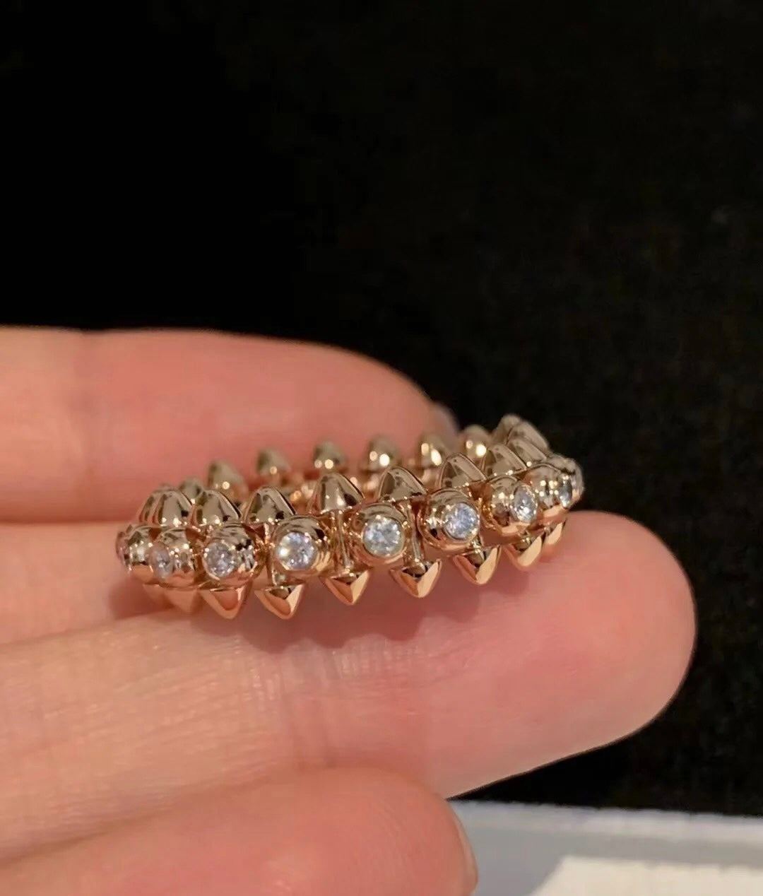 18K Celestial Clash De Diamond Ring