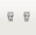 18k Panth̬re De Diamond Earrings