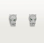 18k Panth̬re De Diamond Earrings
