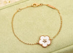18K Celestial Lucky Spring Plum Blossom Bracelet