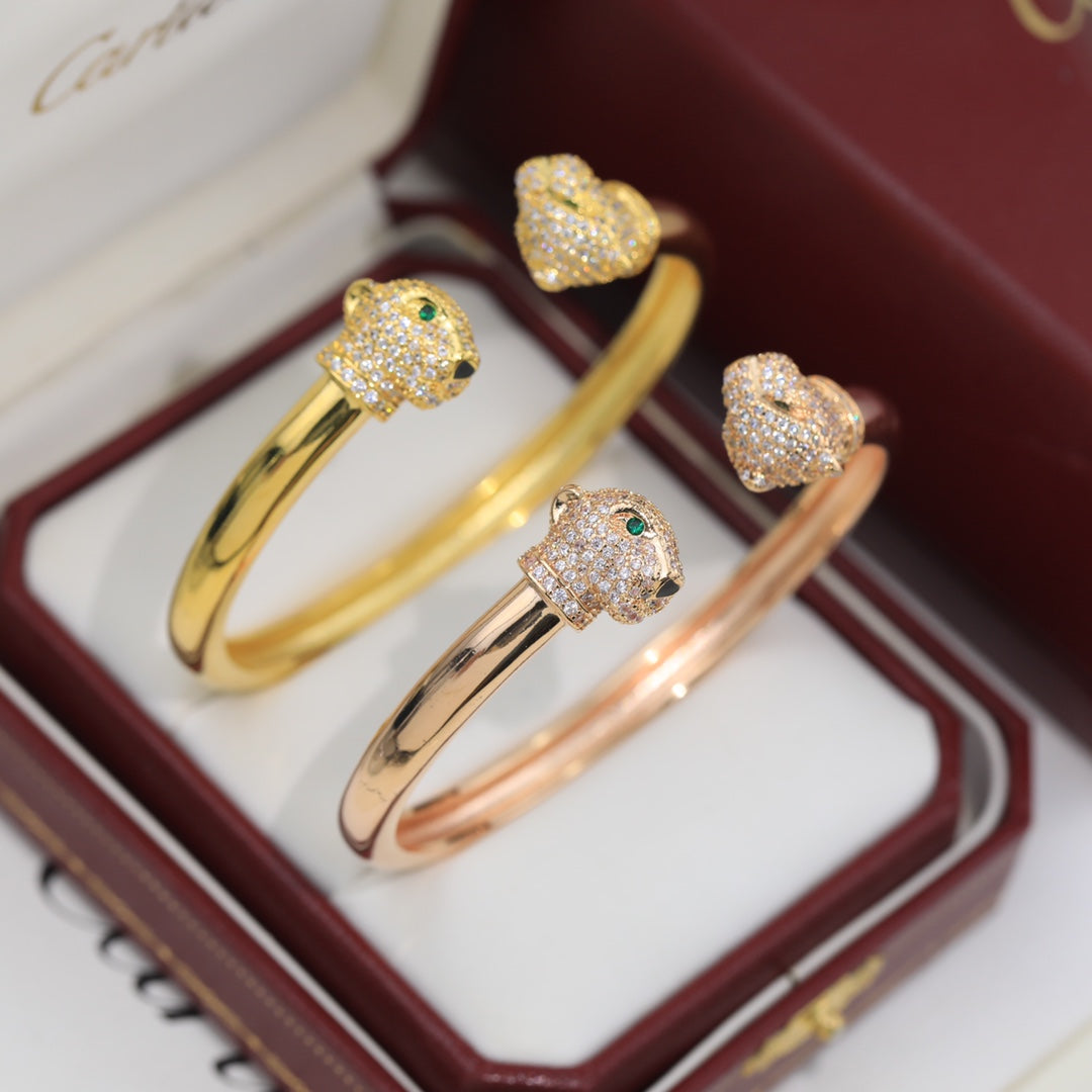 18K Celestial Panth̬re De Bracelet