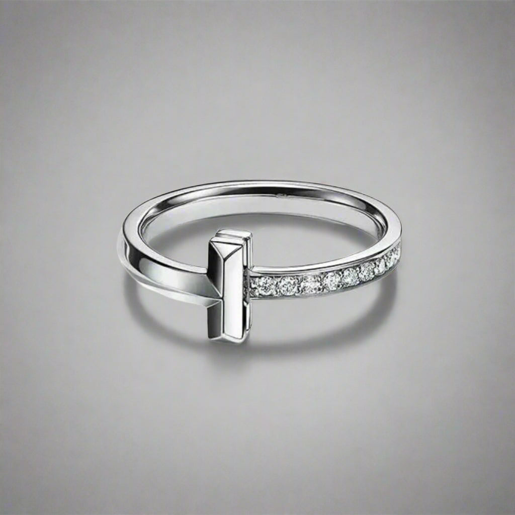 18K Celestial T T1 Diamond Ring