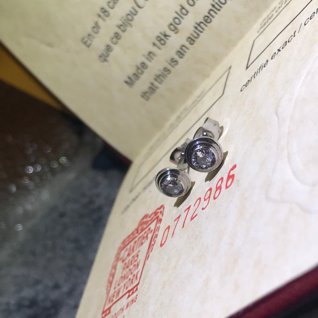 18K Celestial D'amour Medium Earrings