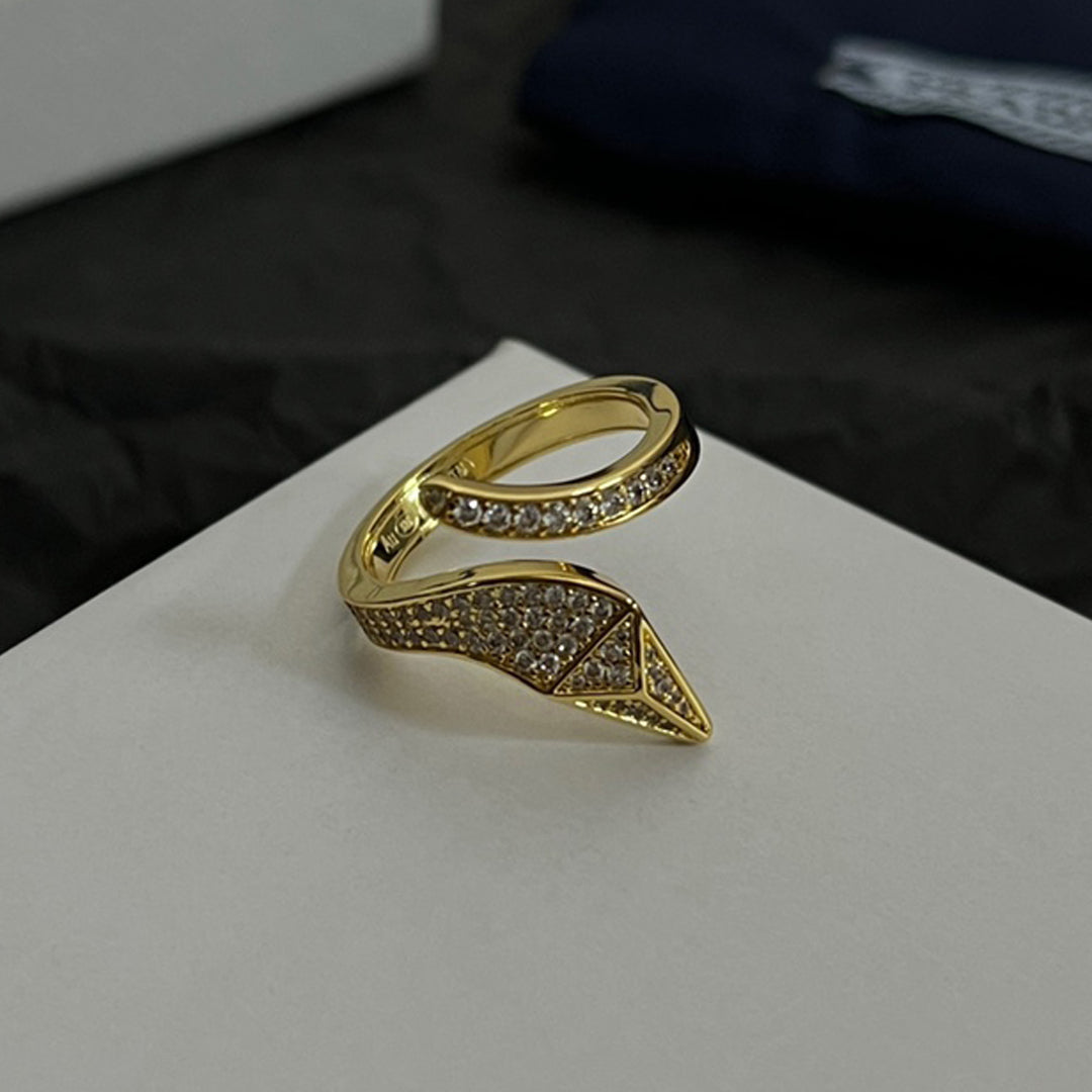 18K Celestial Eternal Snake Ring