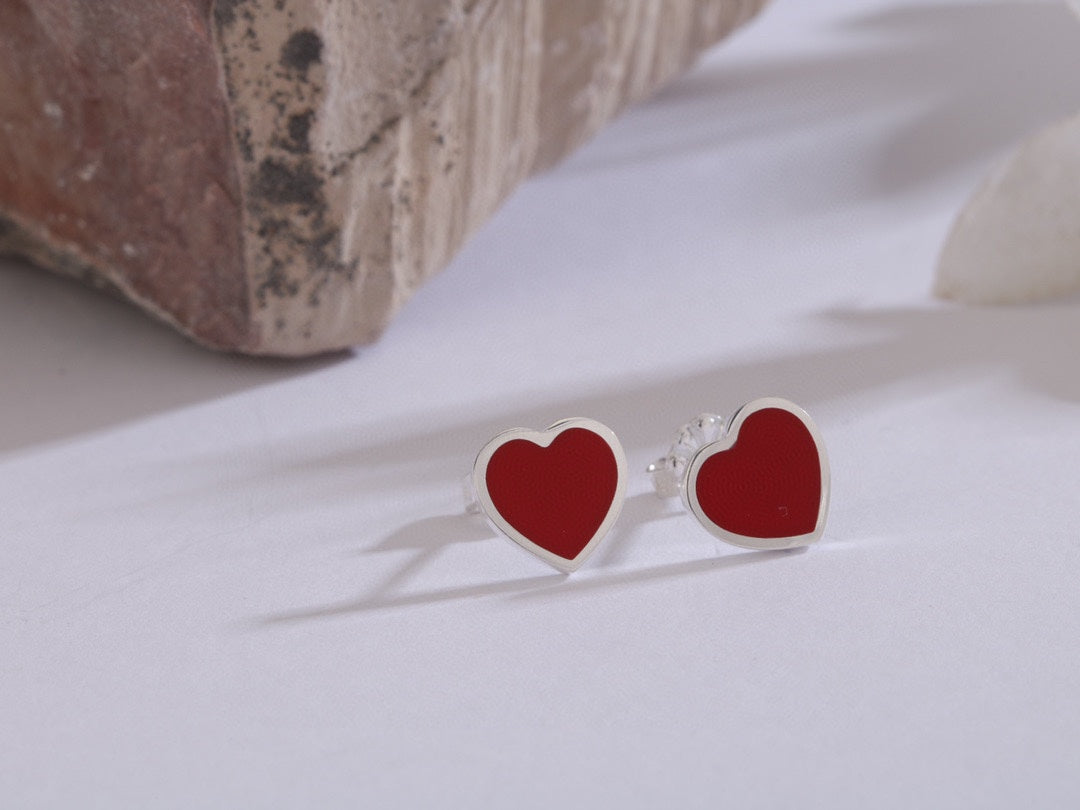 18K Celestial Return to T Heart Earrings