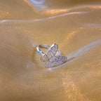 18K Celestial Two Butterfly Ring