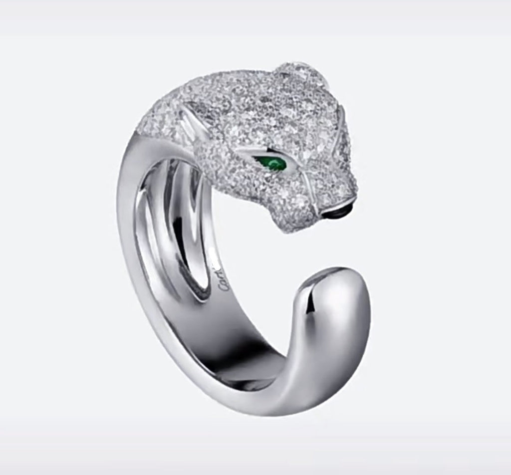 18K Panth̬re De Ring