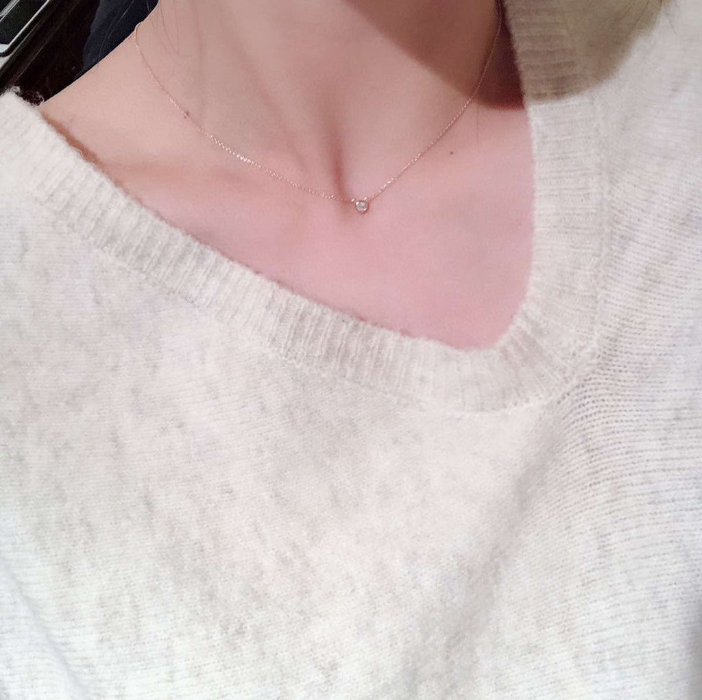 18K Celestial T Elsa Peretti Diamonds Necklace
