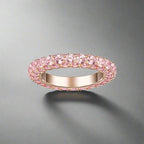 18K Celestial T Pink Crystal Ring