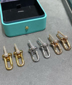 18K Celestial T HardWear Large Link Diamonds Earrings