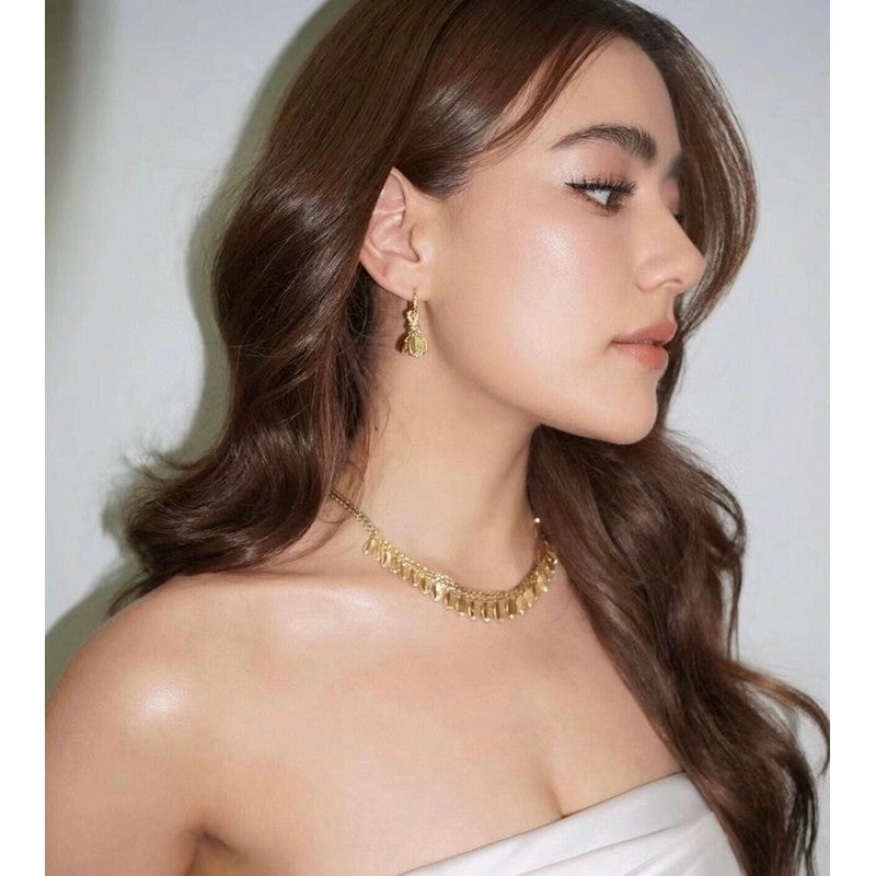 18K Celestial Grain De Caf̩ Earrings