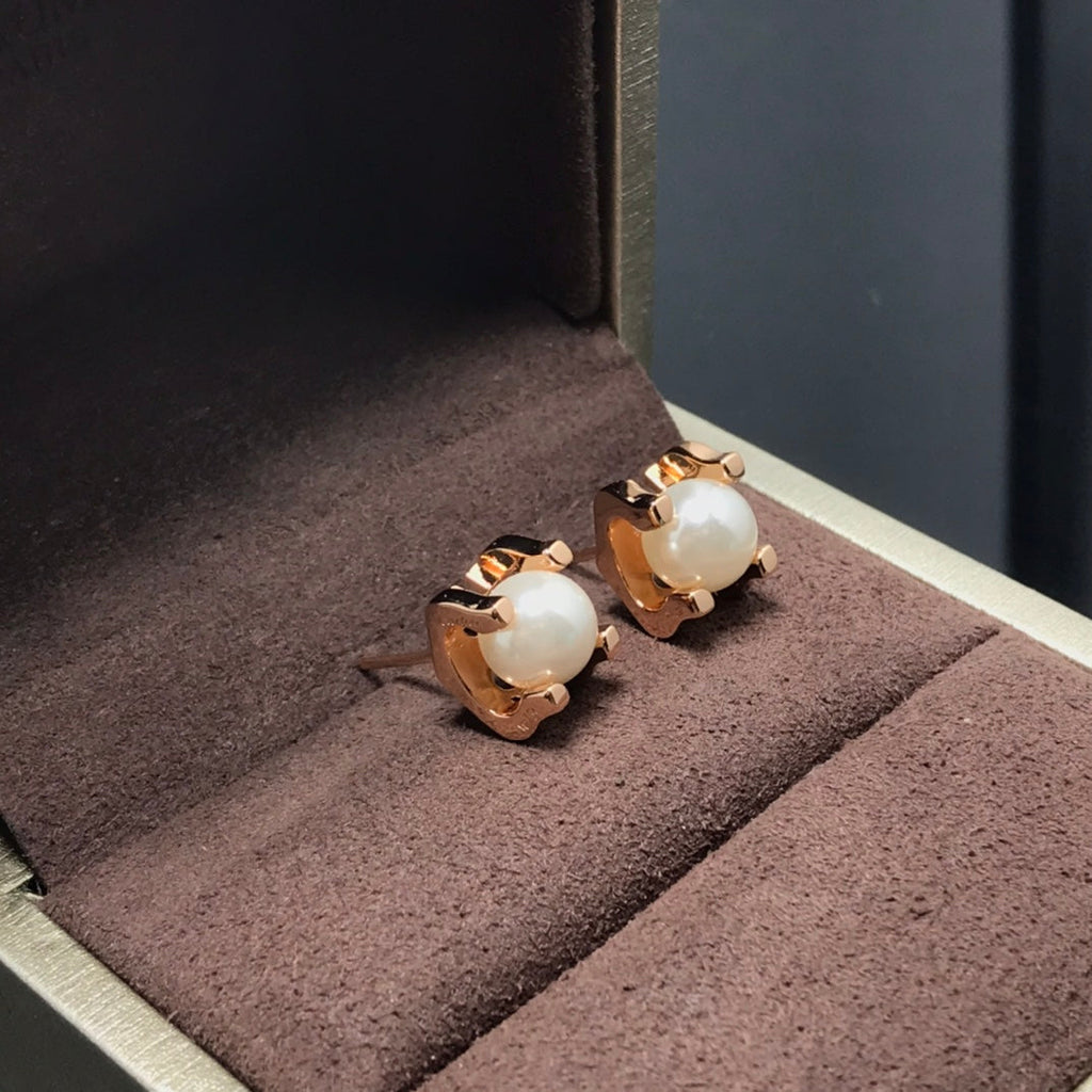 18k Celestial C De Earrings