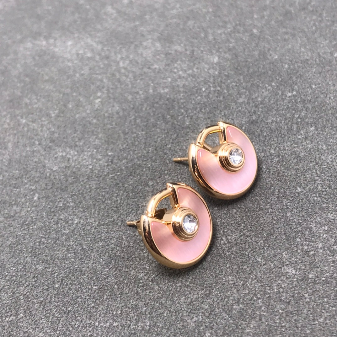 18K Celestial Amulette De Earrings
