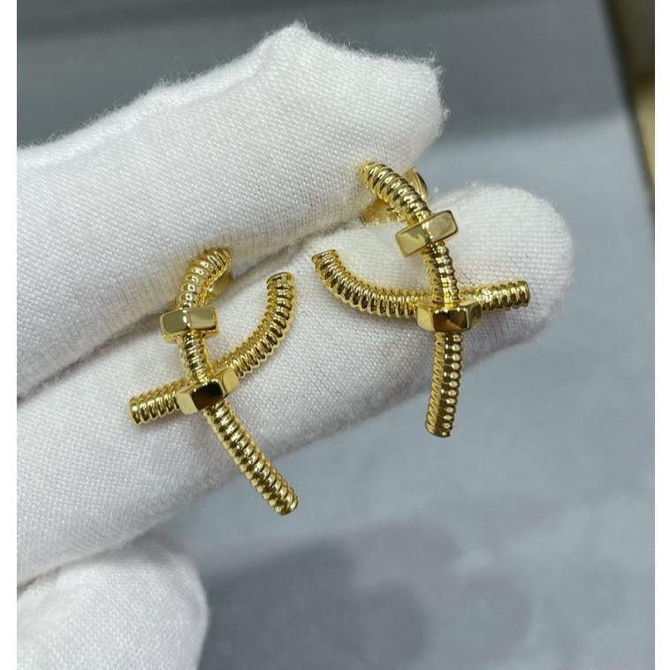 18K Celestial Ìäcrou de Earrings