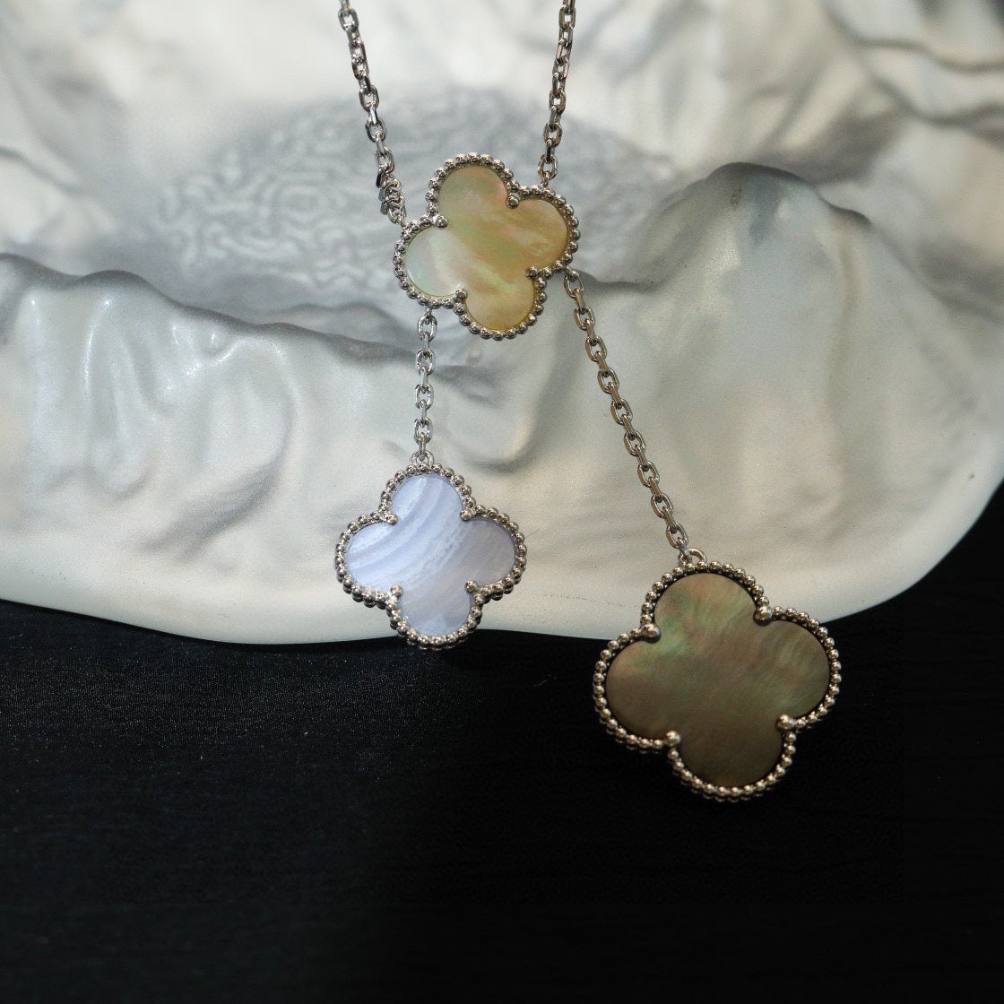 18K Celestial Magic Alhambra Six Motifs Necklace