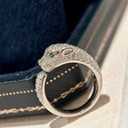 18K Celestial Panth̬re De Diamond Ring