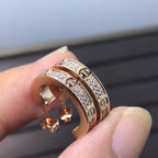 18K Celestial Love Pave Diamonds Earrings