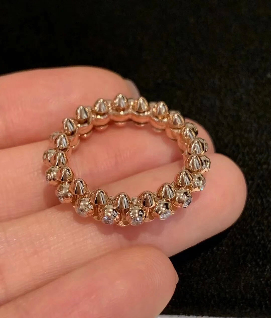18K Celestial Clash De Diamond Ring