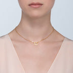 18K Celestial Love 2 Diamond Necklace