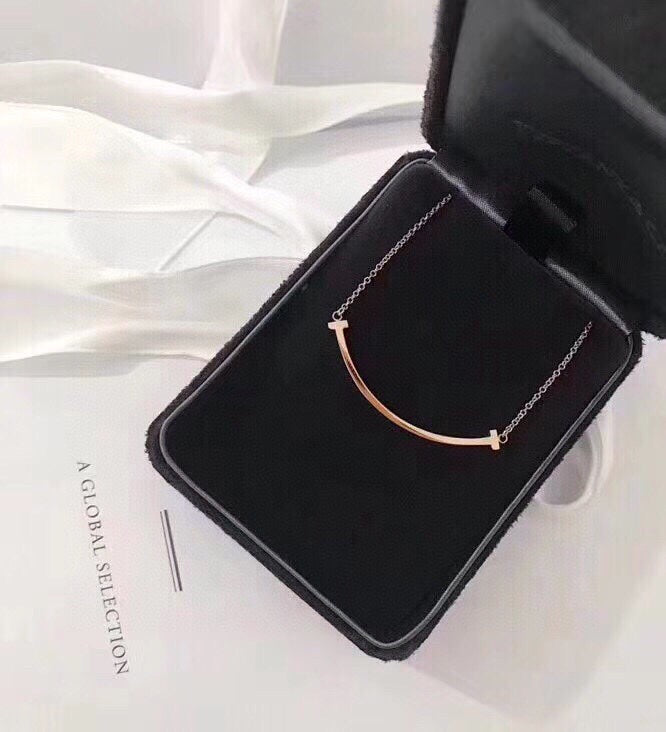 18K Celestial T Medium Diamond Pendant Necklace