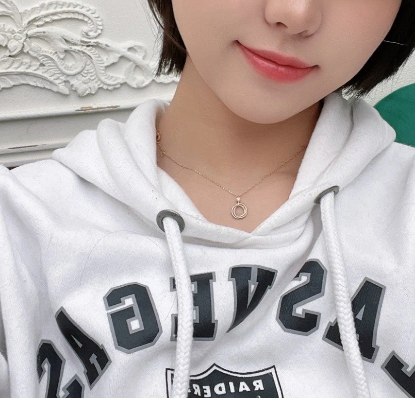 18K Celestial Trinity Necklace