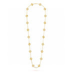 18K Celestial Vintage Alhambra 20 Motifs Long Necklace