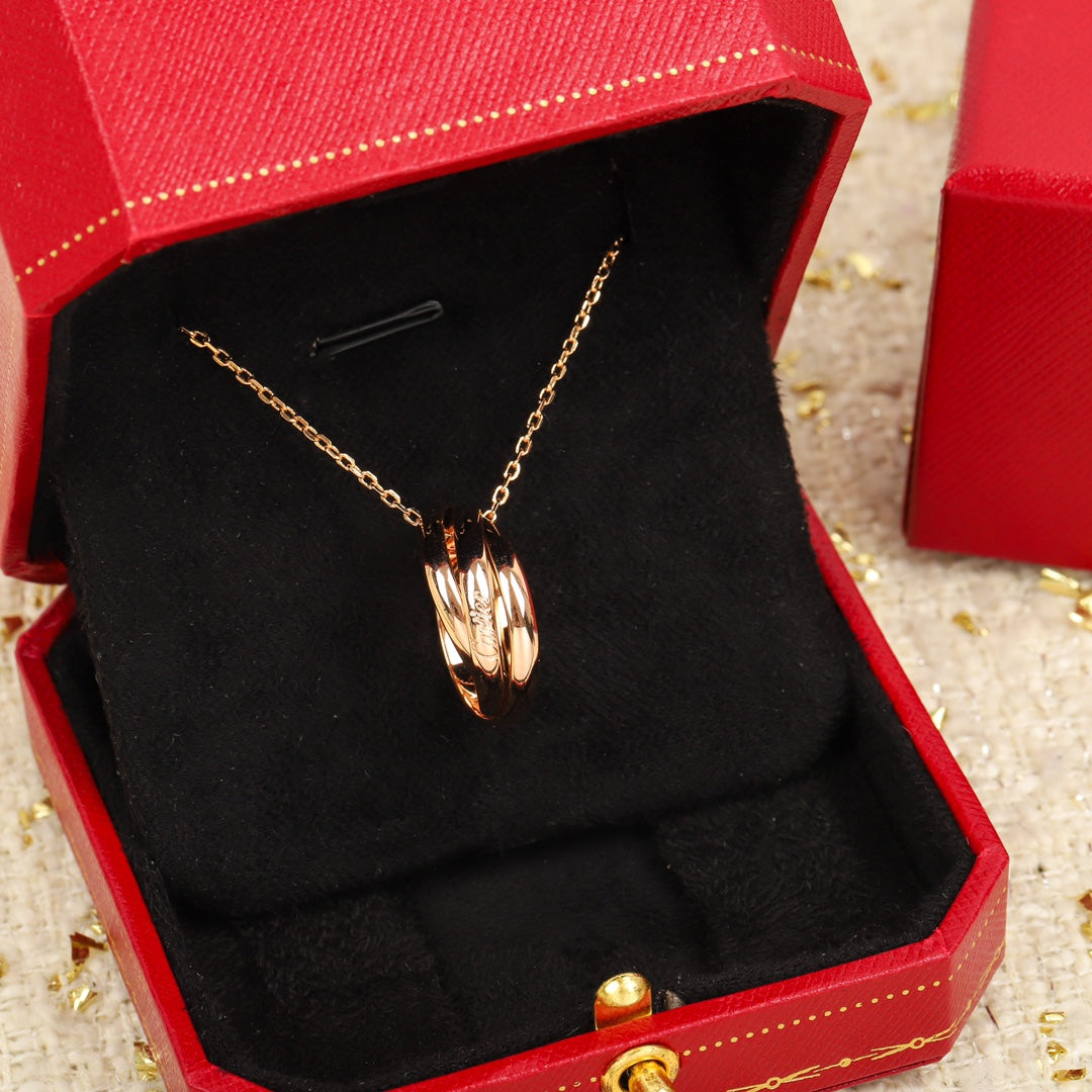 18K Celestial Trinity Necklace