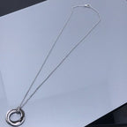 18K Celestial Trinity Diamonds Necklace