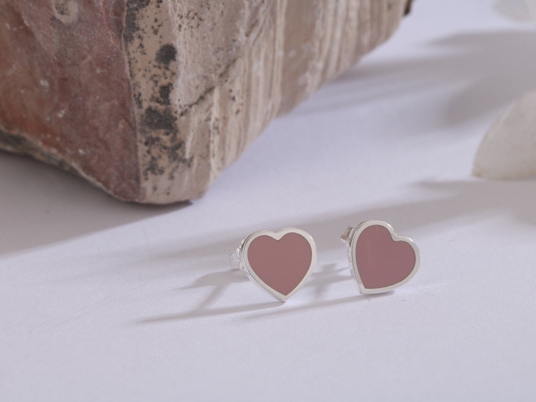 18K Celestial Return to T Heart Earrings