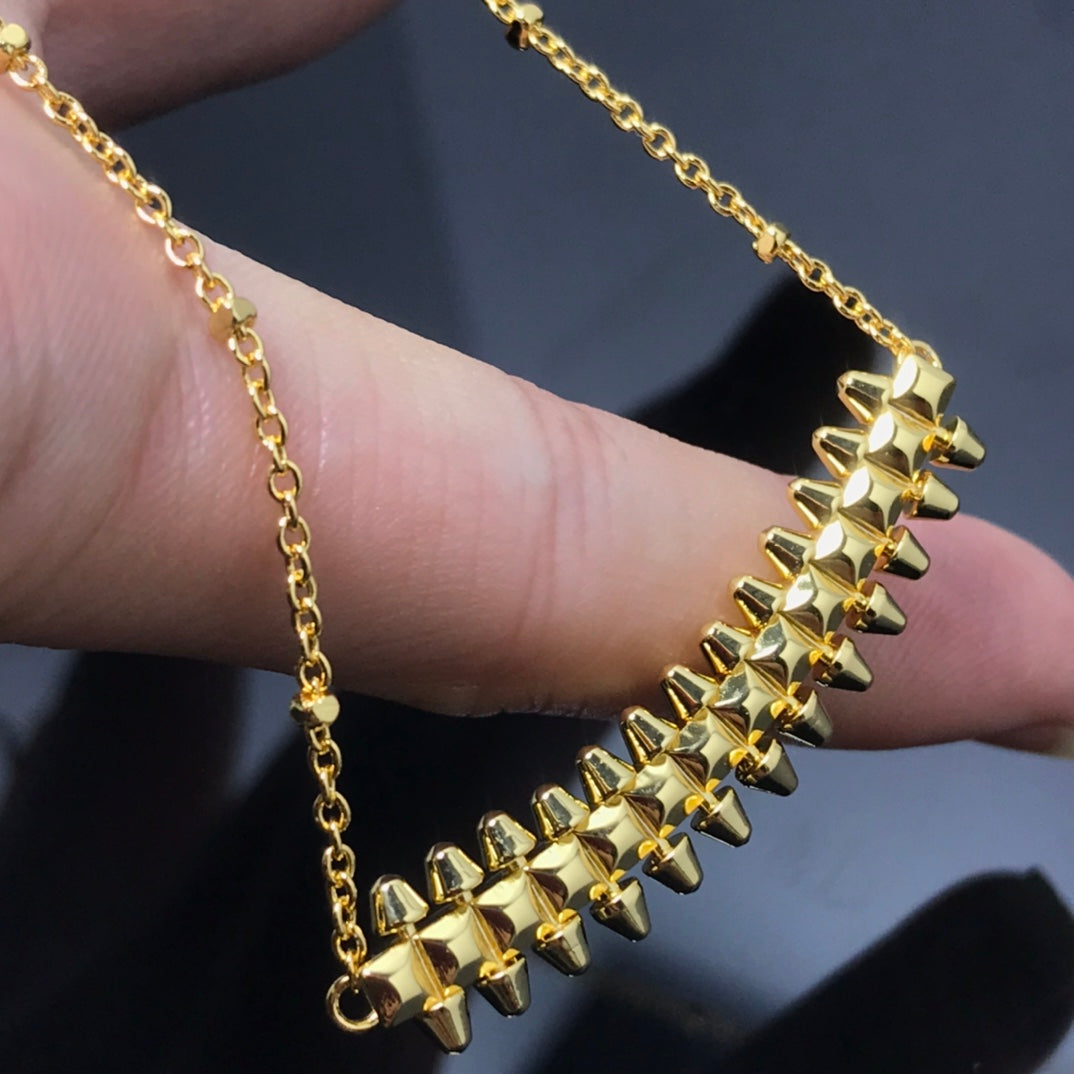 18K Celestial Clash De Necklace