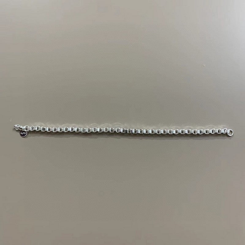 18K Celestial T Venetian Link Bracelet