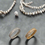 18K Celestial Perl̩e Diamonds Ring