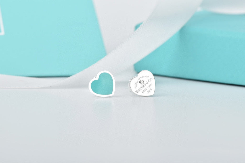 18K Celestial Return to T Heart Earrings
