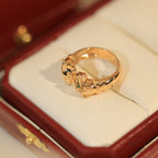 18K Celestial Panth̬re De Open Ring